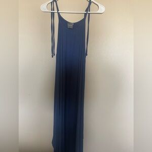 Olivia Rae Navy Blue Maxi Dress